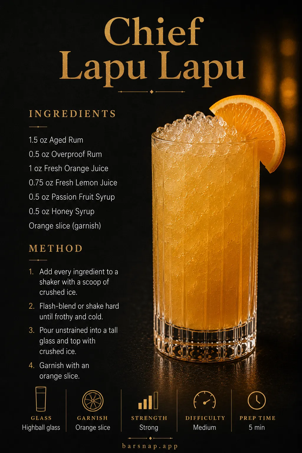 Chief Lapu Lapu recipe infographic