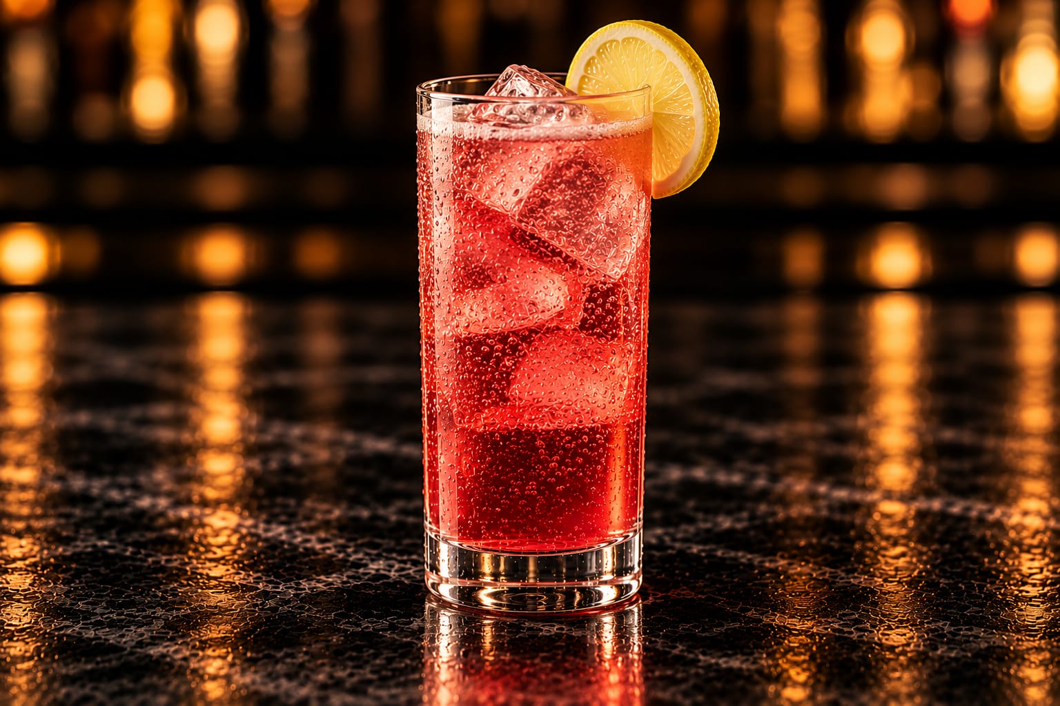 Cranberry Gin Fizz
