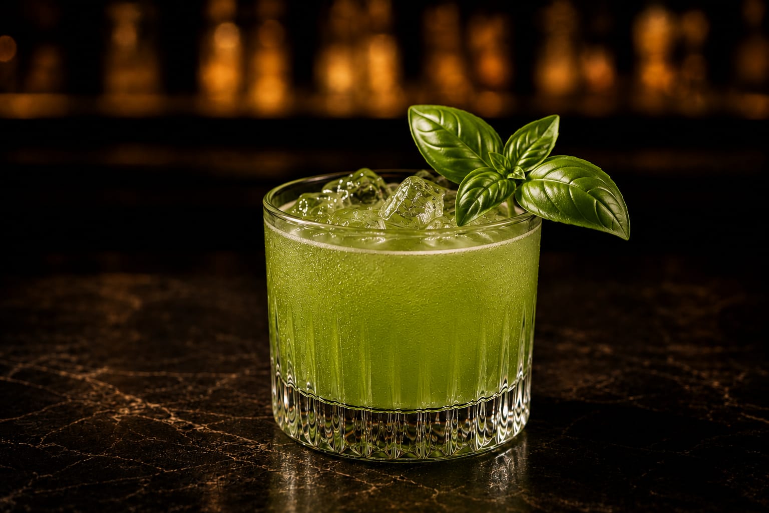 Gin Basil Smash