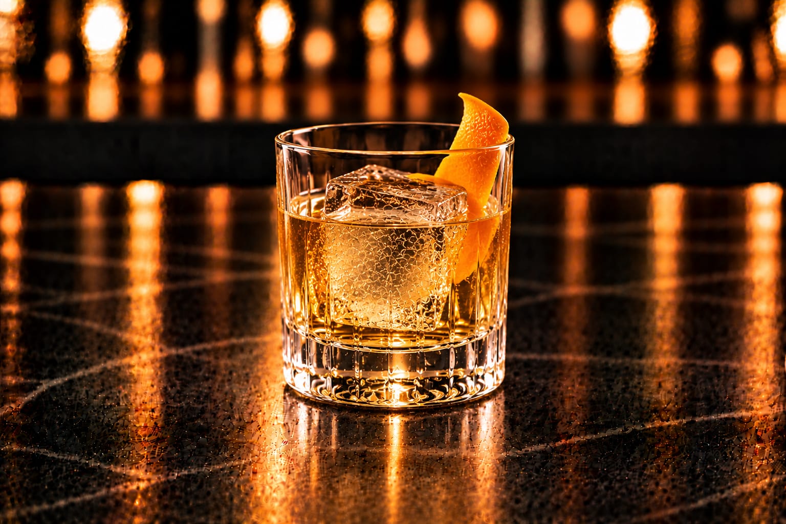 Gin Old Fashioned