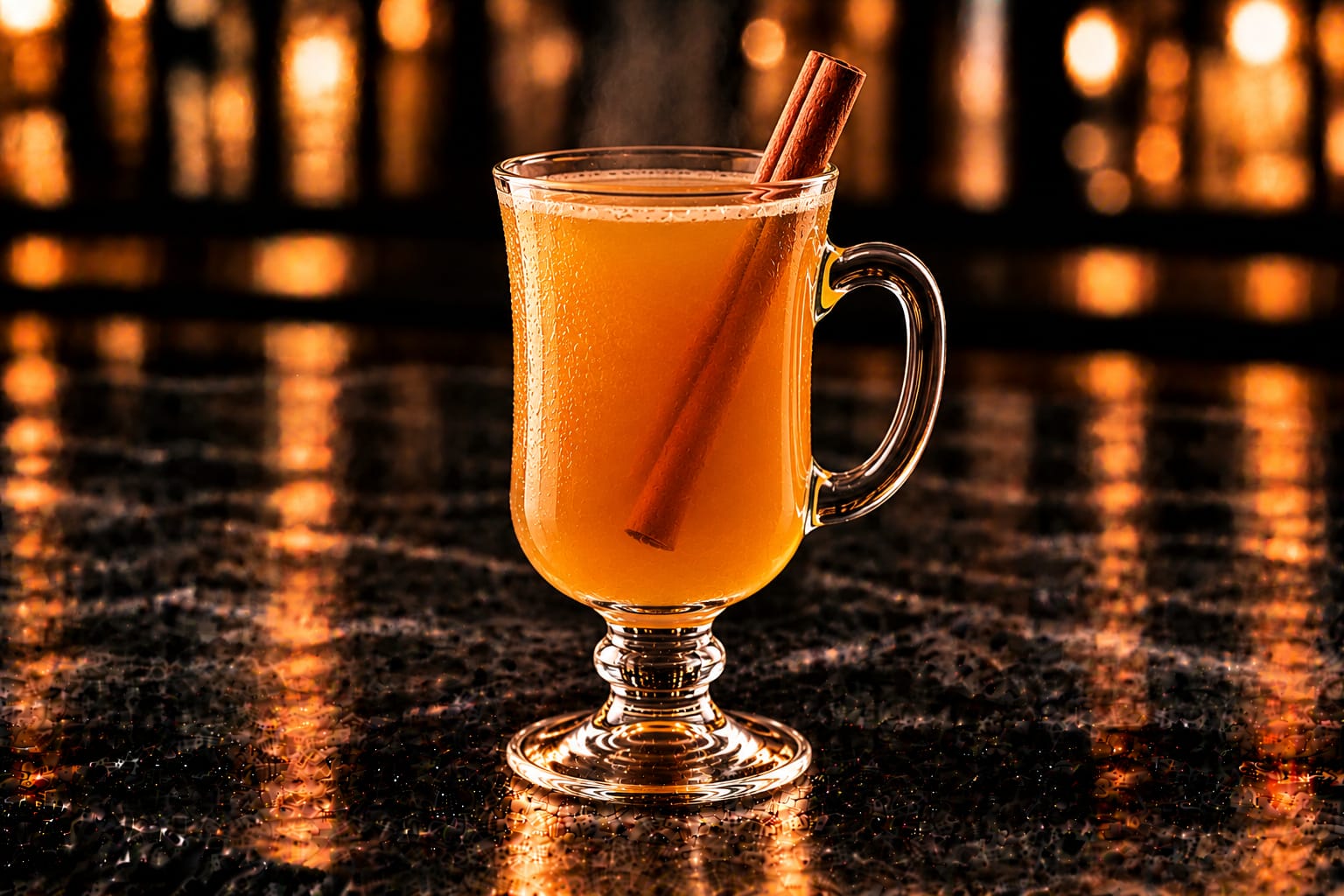 Hot Spiced Rum Cider