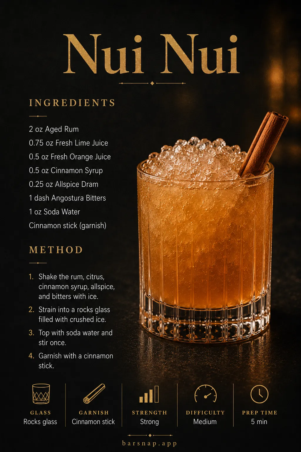 Nui Nui recipe infographic