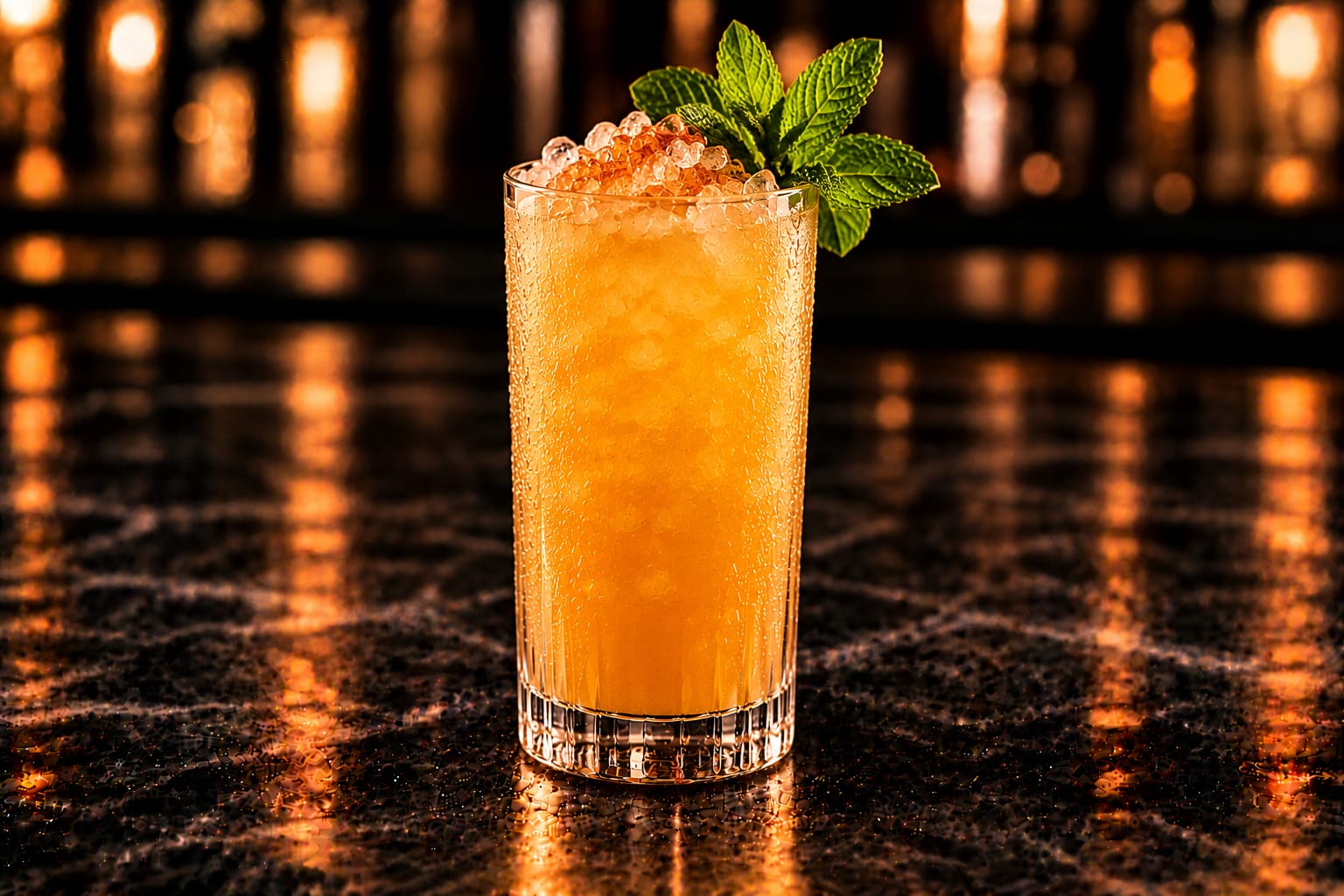 Passion Fruit Swizzle