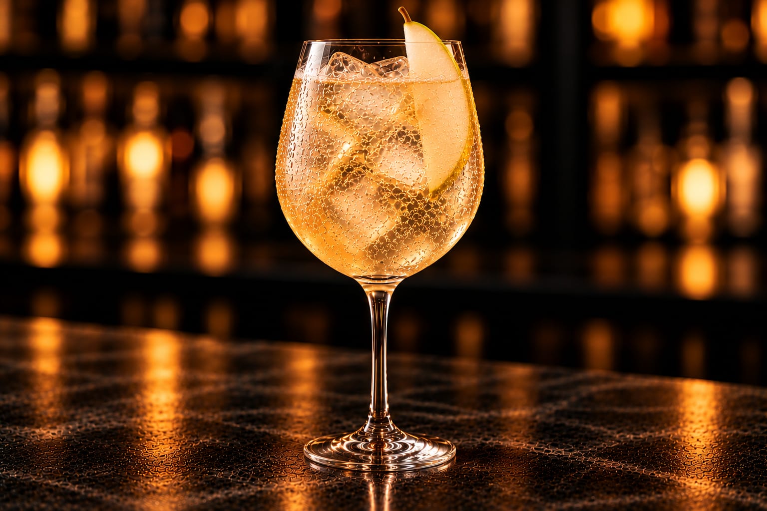 Pear Ginger Sparkler