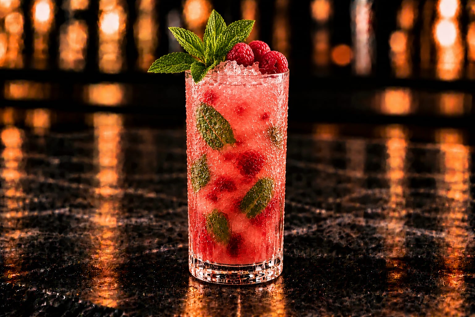 Raspberry Mojito